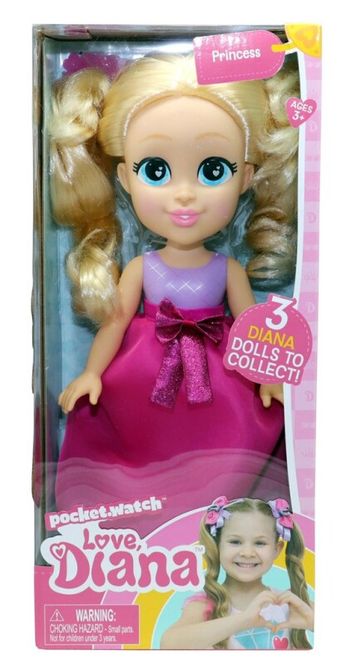 Hovedbilde Love Diana Prinsesse Dukke 33cm