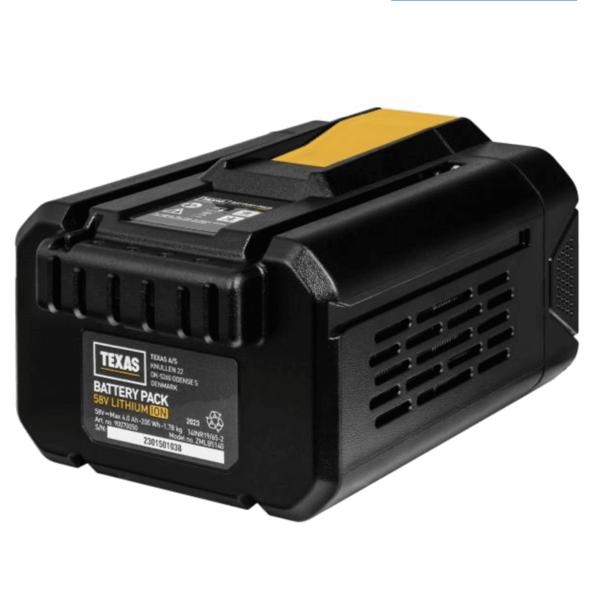 Texas batteri 58V / 4Ah 90070050