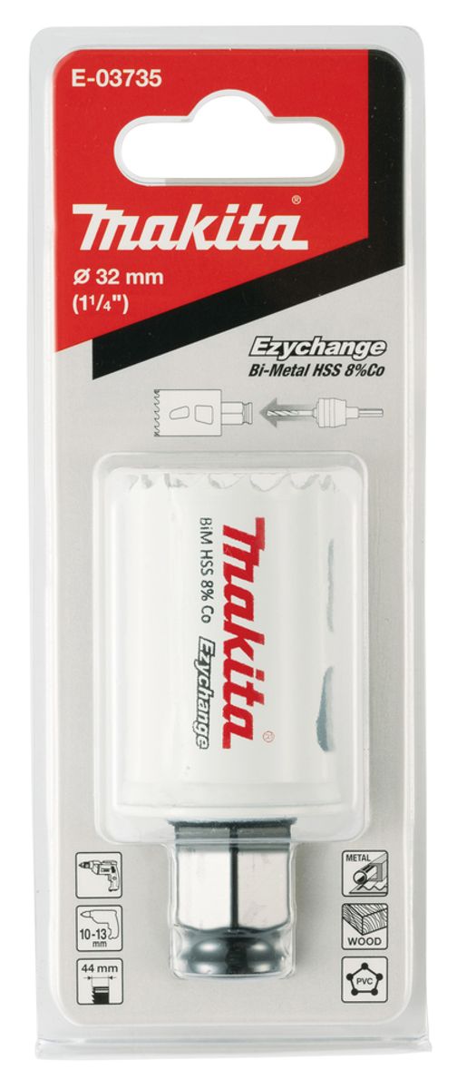 Makita Hullsag 32 mm BiM Ezychange E-03735