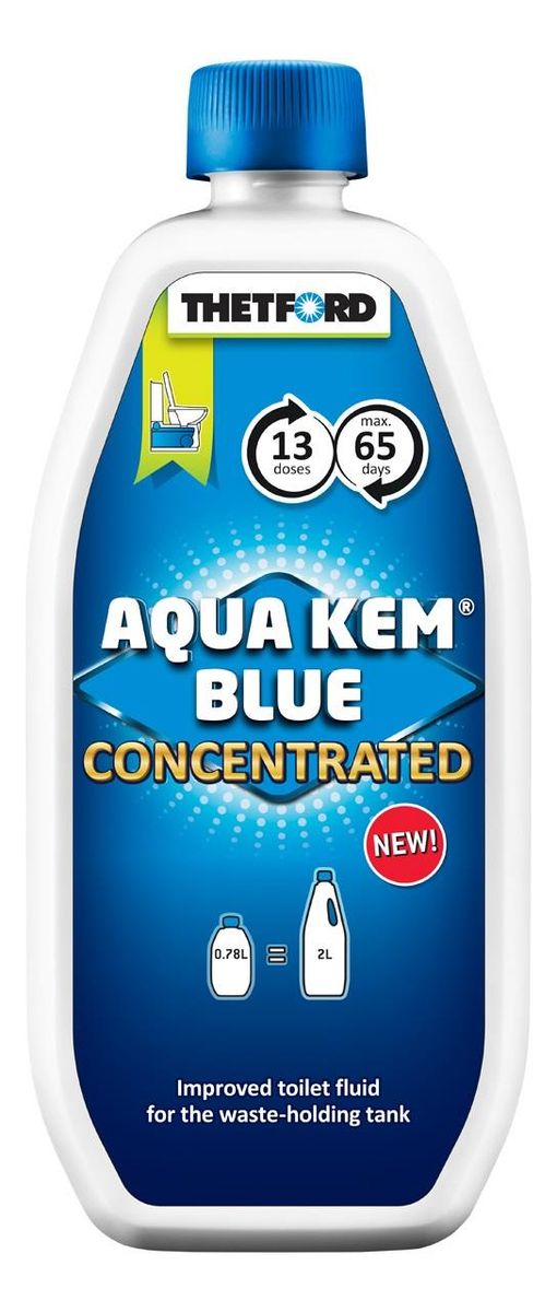 Aqua Kem Blue konsentrat 780ml, Sanitærveske