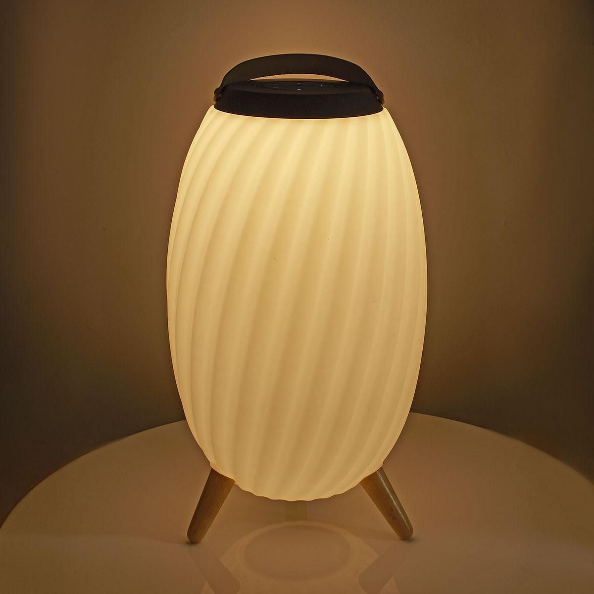 Bluetooth høyttaler med stemningslys - Ambiance Design - 90 watt - Inne og utebruk