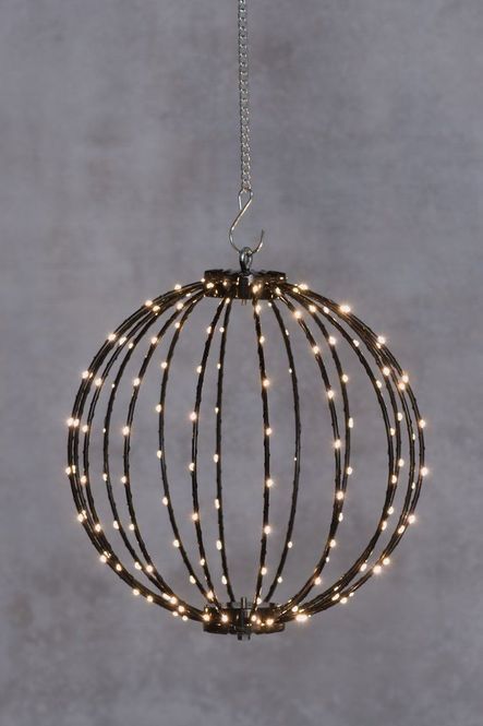 Hovedbilde Julelyskule 30 cm 160 LED Varmhvit – ...