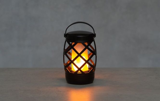 Hovedbilde LED Flame Lykt med Flammeeffekt 15 cm – ...