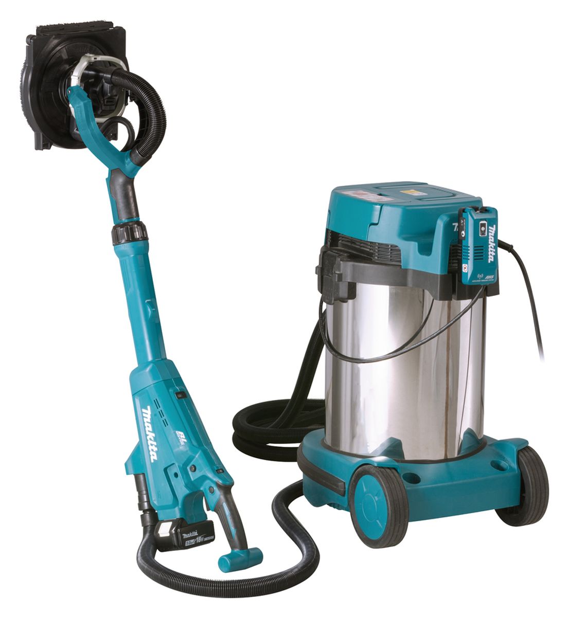 Makita Slipemaskin 18V LXT ® 225mm AWS DSL800ZU
