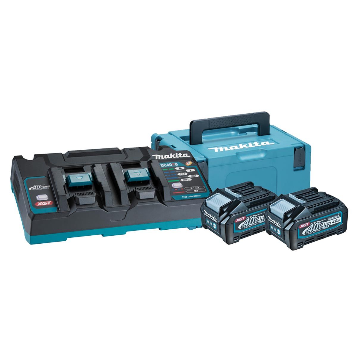 Makita Batterisett 40V XGT ® 2x4,0Ah Li-ion 191U00-8