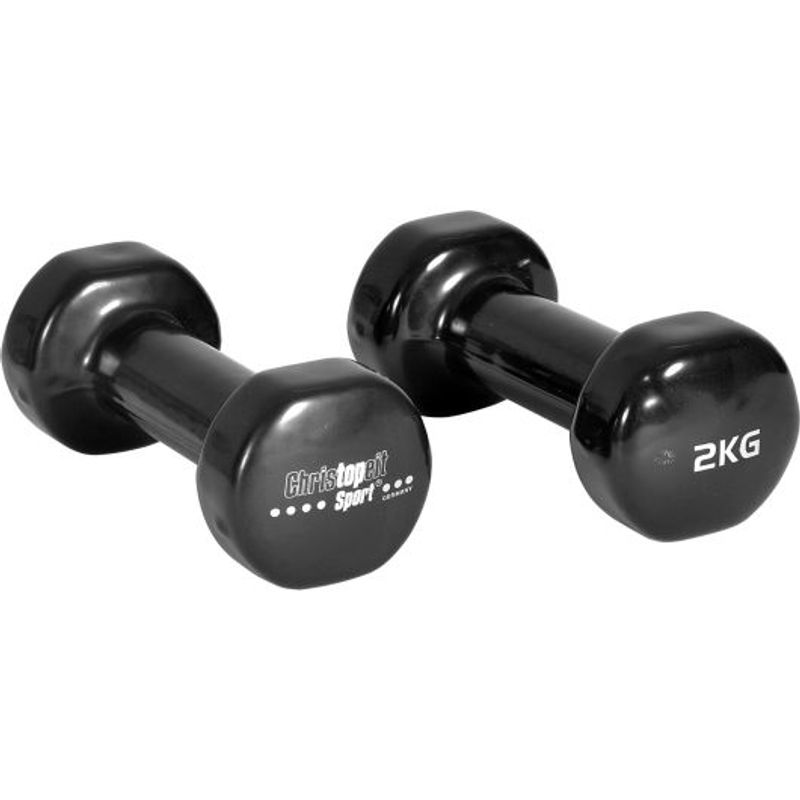 Vinyl Manualsett 2 x 2 kg - Grippy belegg sikrer godt grep