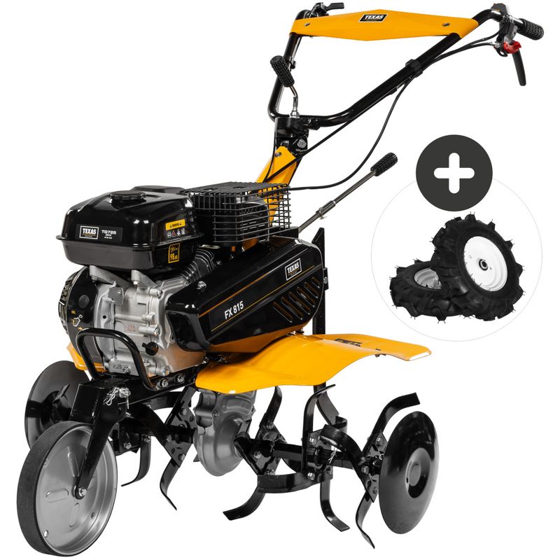 Texas jordfreser bensindrevet FX 815TG bredde 56/80/88 cm 90063182