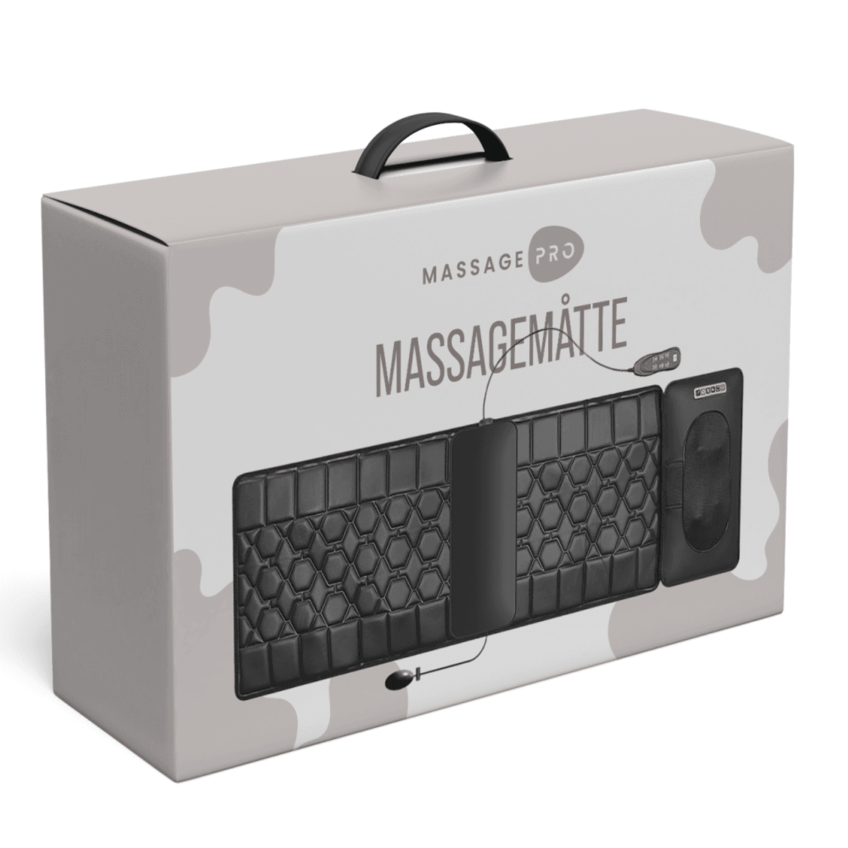 Massasjematte Stor Matte for Kroppsmassasje med Varme - Unn deg denne fantastiske massasjen