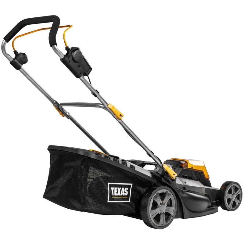 Batteridrevet gressklipper 44 cm klippebredde inkl. 2 batterier/lader – Texas LMX2044