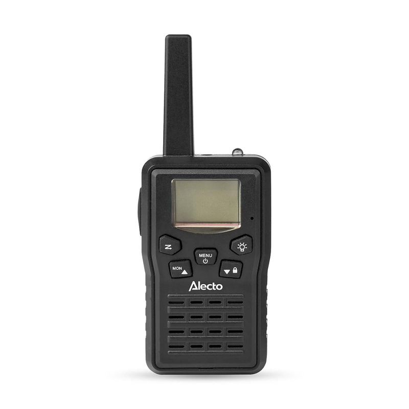Walkie-Talkie - 2 håndsett - Opptil til 10 km - 8 kanaler - Ladestasjon inkludert