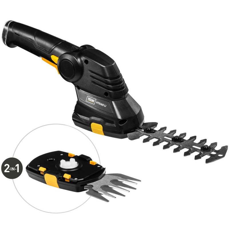 Texas Gress- og Hekksaks Håndholdt 3.6V batteri HTG 360Li 90063152