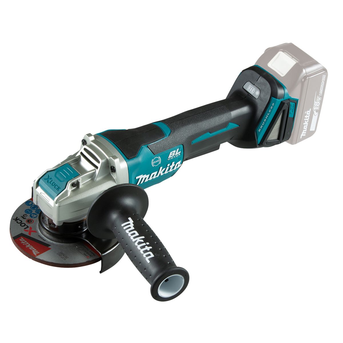 Makita Vinkelsliper 18V LXT ® 125mm DGA520ZX1
