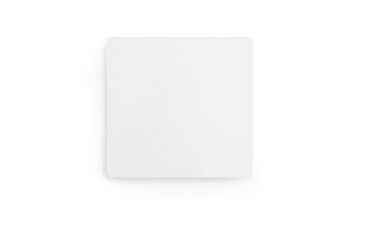 Beha Panelovn Smartovn med glassfront og Wifi - 400W - Hvit PGV 4 - Norskprodusert varmeovn
