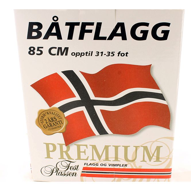 Hovedbilde Båtflagg 85x62cm - Båt Fra 31-35 Fot