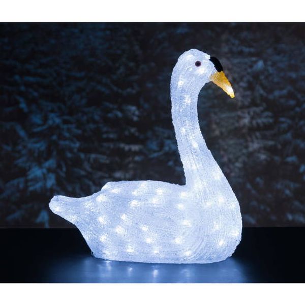 Hovedbilde Svane med 80 stk Led-Lys - 230volt - Ip44 for ...
