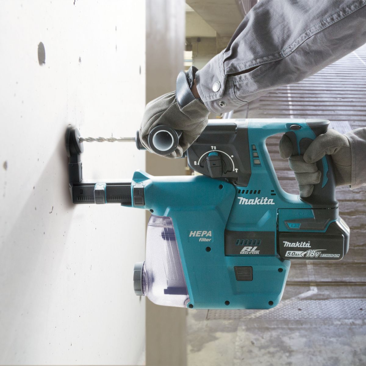 Makita Kombihammer 18V LXT ® SDS-Plus DHR243ZJW