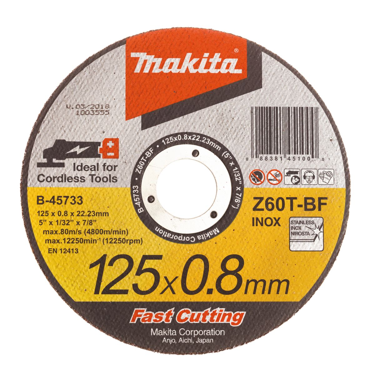 Makita Kappeskive 125 mm B-45733